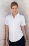 Damesblouse Fruit Of The Loom Oxford KM (1xWit M beschikbaar)